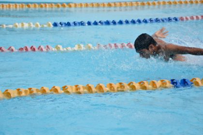 swimming