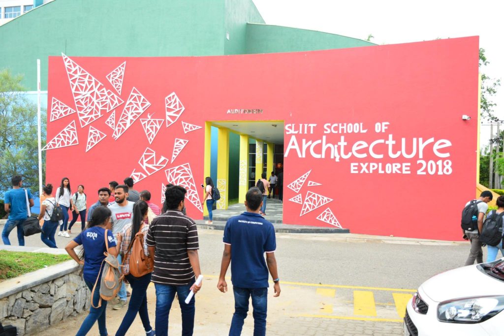 EXPLORE Architecture exhibition SLIIT